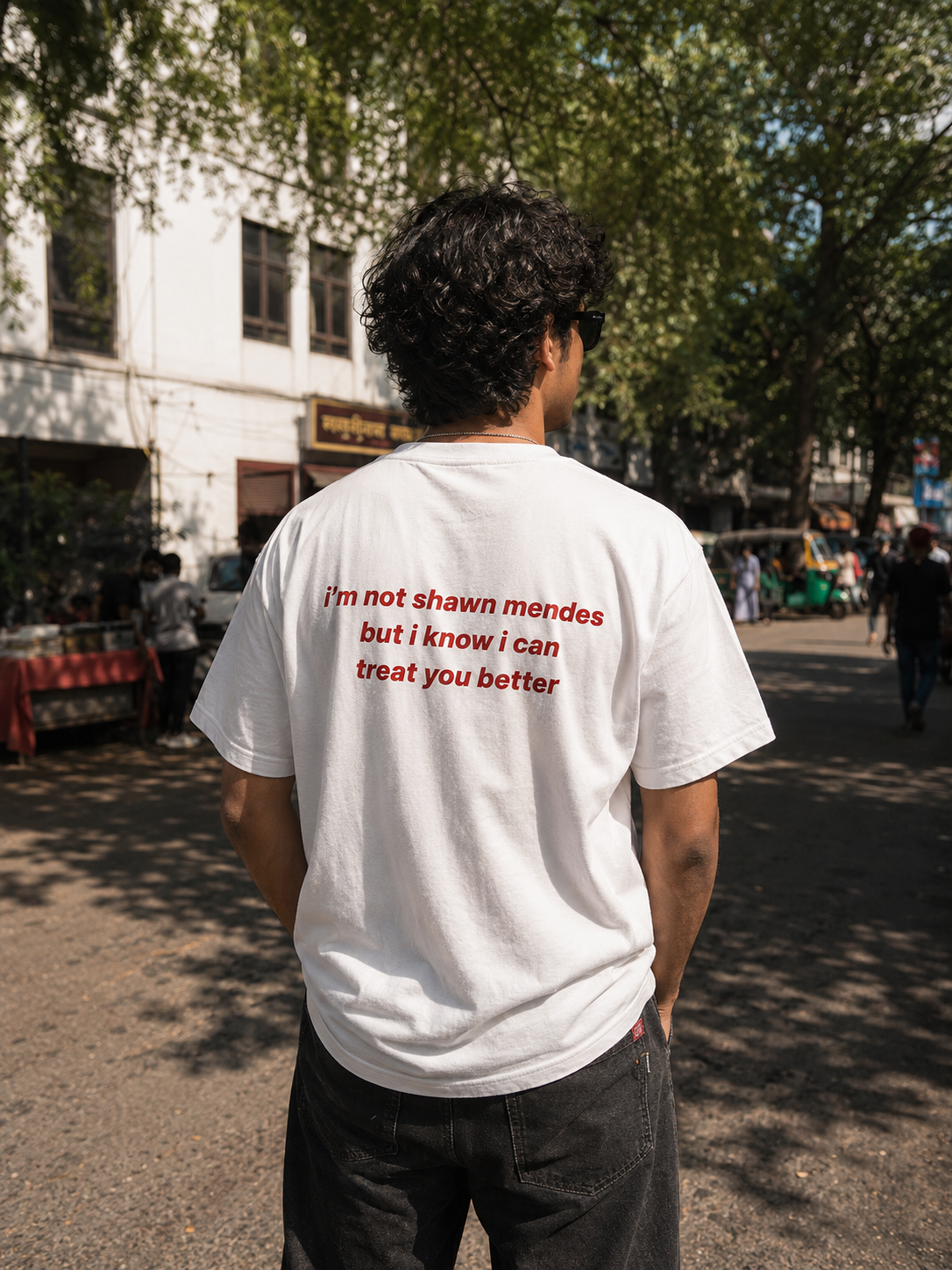 I'M NOT SHAWN MENDES Unisex Oversized Classic T-Shirt