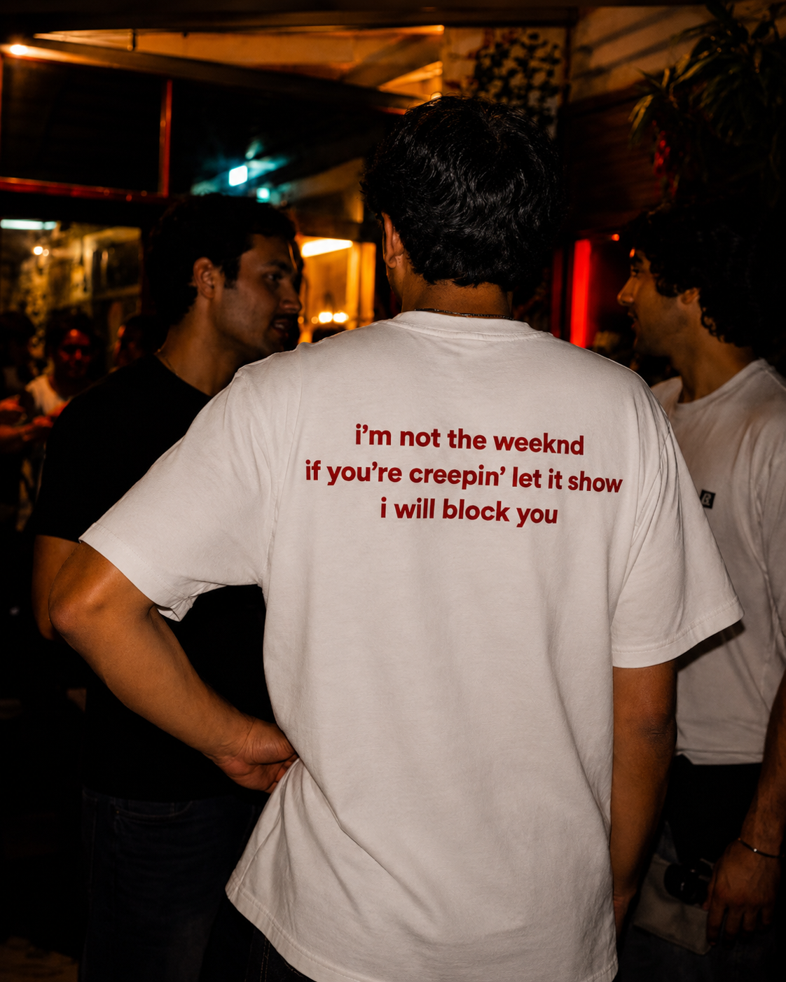 IM NOT THE WEEKEND Unisex Oversized Classic T-Shirt